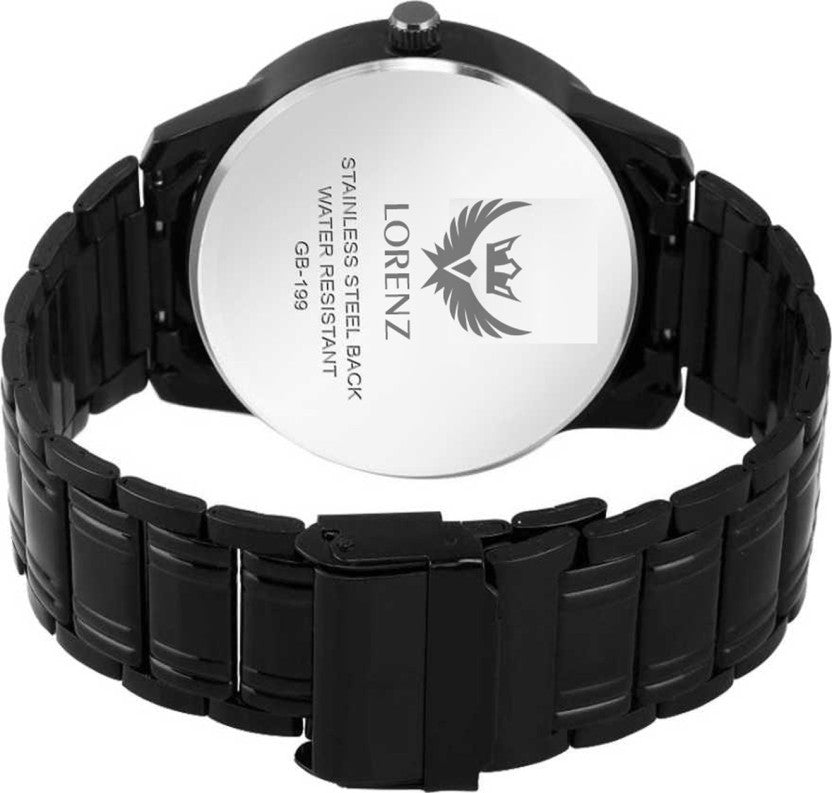 LORENZ MK-2092W Lorenz Green-Black Dial Analog Watch  - For Men