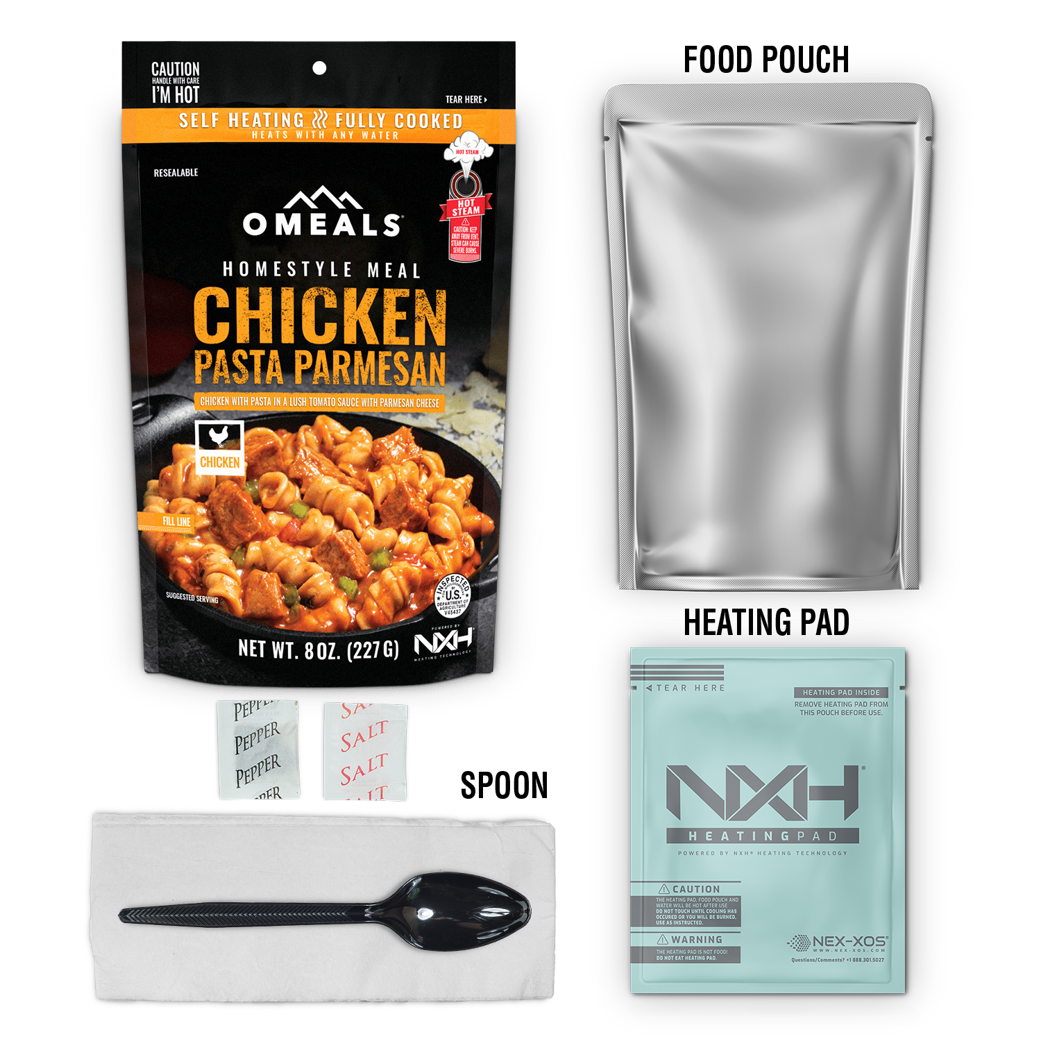 OMEALS® Chicken Pasta Parmesan