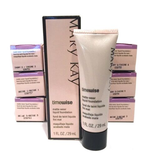 MARY KAY TIMEWISE MATTE WEAR LIQUID FOUNDATION~YOU CHOOSE~SHADE~DISCONTINUED!