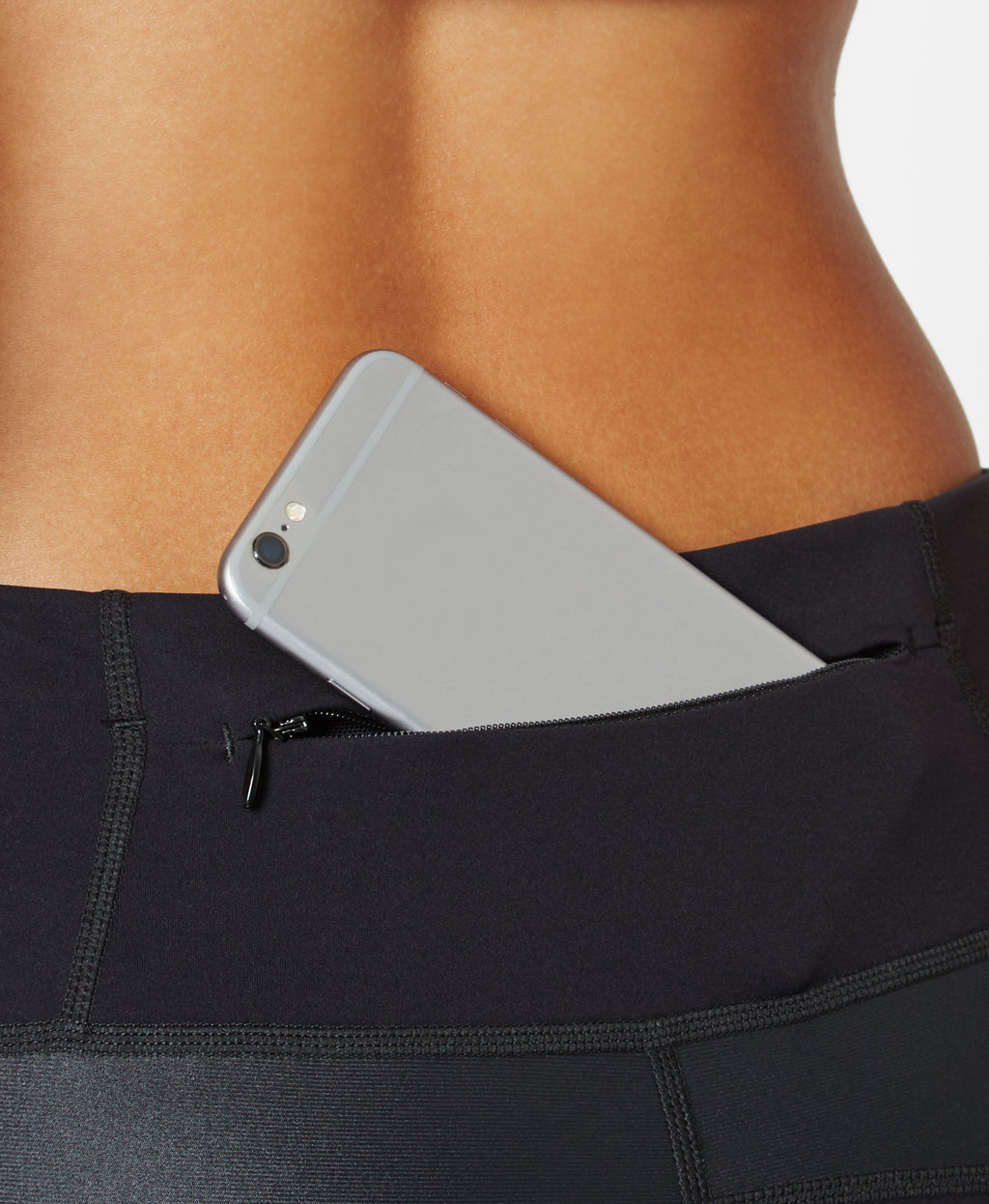 Power Mesh Cropped Gym Leggings