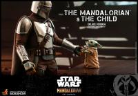 The Mandalorian and The Child (Deluxe) Sixth Scale Collectible Set by Hot Toys
