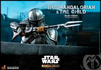 The Mandalorian and The Child (Deluxe) Sixth Scale Collectible Set by Hot Toys